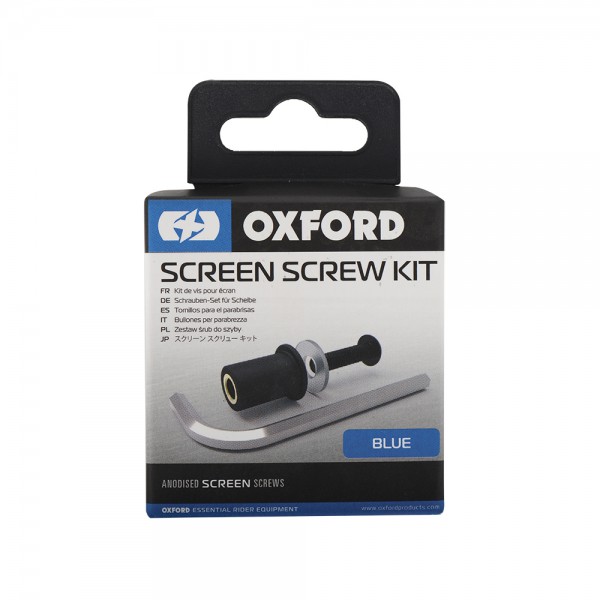 Oxford Screen Screw Kit - Blue